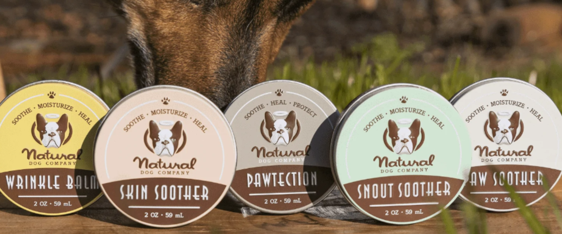 Natural Dog Company organikus ápolószerek kutyáknak